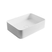 Load image into Gallery viewer, Super-Thin Rectangle Vessel Basin - Matt White