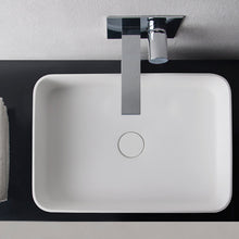 Load image into Gallery viewer, Super-Thin Rectangle Vessel Basin - Matt White
