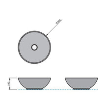 Load image into Gallery viewer, Sfera Vessel Basin Matte Black