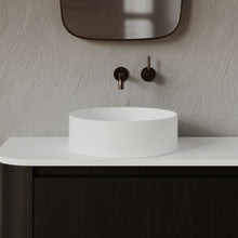 Load image into Gallery viewer, Super-Thin Ellipse Round Vessel Basin White