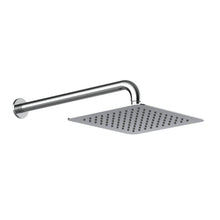 Load image into Gallery viewer, Felton Urban II Square 250mm Rainhead with 450mm Wall Arm Chrome