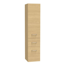 Load image into Gallery viewer, Classic 350mm Bathroom Storage Tower Premium Oak