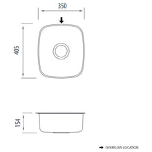 Load image into Gallery viewer, Endeavour Standard Bowl Undermount Sink