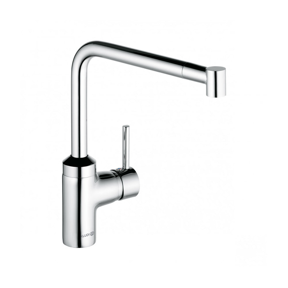 Kludi LINE PullOut Spray Sink Mixer Chrome Outlet by Oakleys