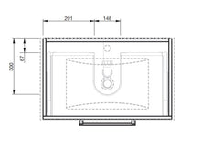 Load image into Gallery viewer, Riva Classic 750 2 Drawer Wall Hung Vanity