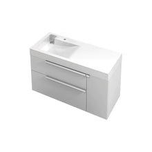 Load image into Gallery viewer, Scope 1200 2 Drawer Left Hand Basin Wall Hung Vanity