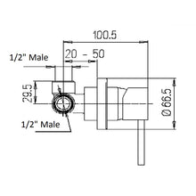 Load image into Gallery viewer, Paini Dax R Shower Mixer