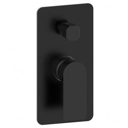 Nevis Divertor Mixer - Black
