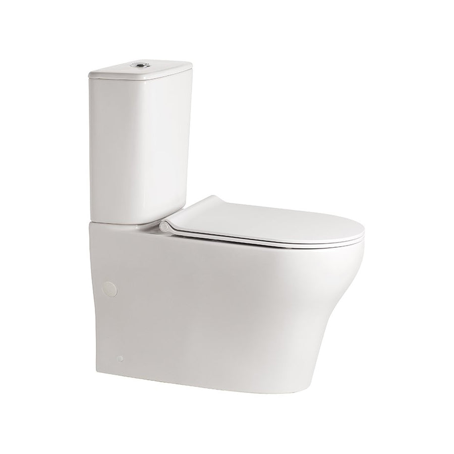 Cygnet Hygine BTW Top Inlet Cistern Thin Seat Toilet Suite White