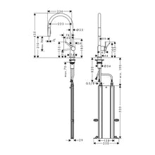 Load image into Gallery viewer, Hansgrohe Talis M54 210 POS sBox Kitchen Mixer Chrome
