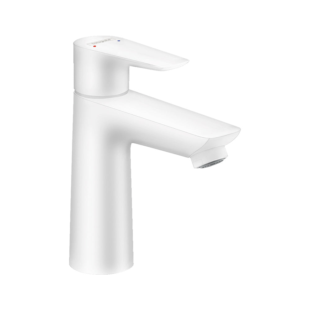 Hans Grohe Talis E 110 Basin Mixer Matt White