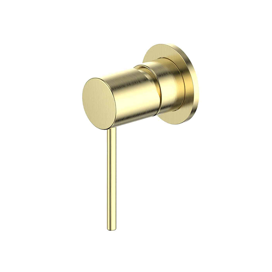 Gisele Shower Mixer Brushed Brass