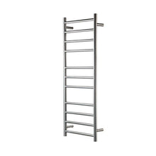 Load image into Gallery viewer, Genesis Slim 1220x460 Heated Towel Rail Polished Stainless Steel
