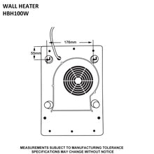 Load image into Gallery viewer, Heirloom Bathroom Wall Heater
