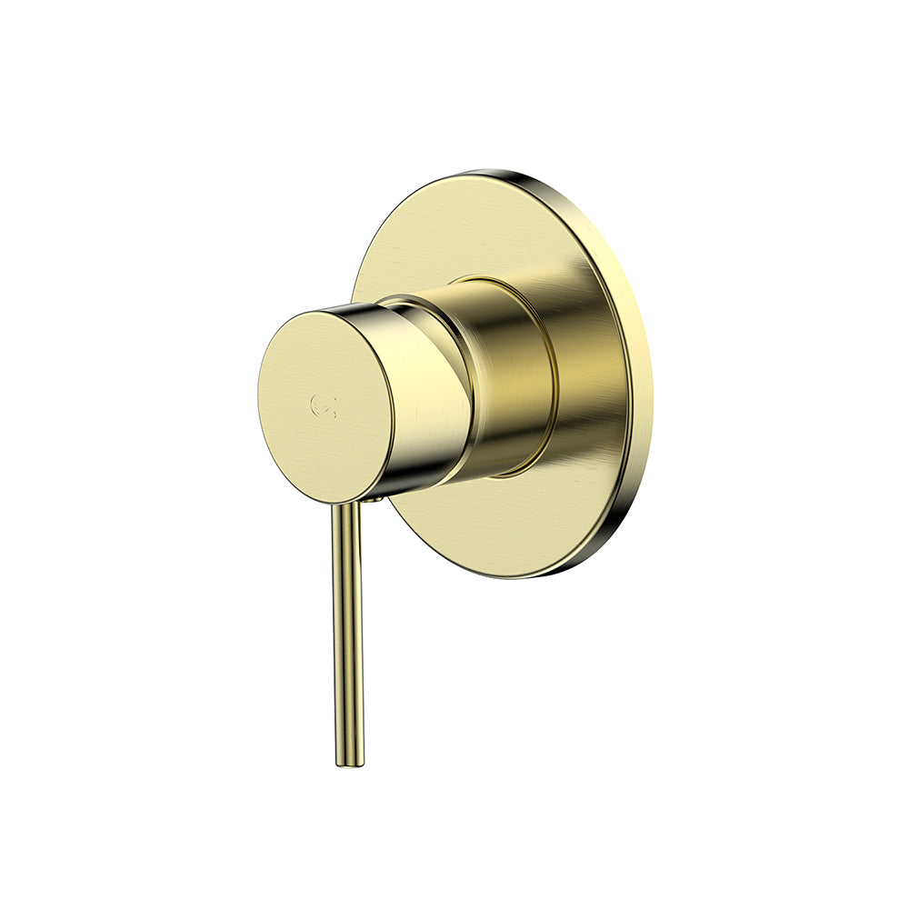 Maci Floboost Shower mixer Brushed Brass