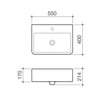Load image into Gallery viewer, Caroma Cubus Wall Basin
