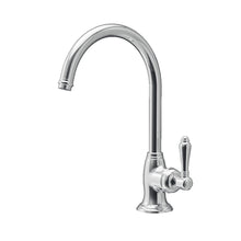 Load image into Gallery viewer, Nicolazzi Regal Classic 1 Hole Kitchen Mixer Chrome / Metal Lever
