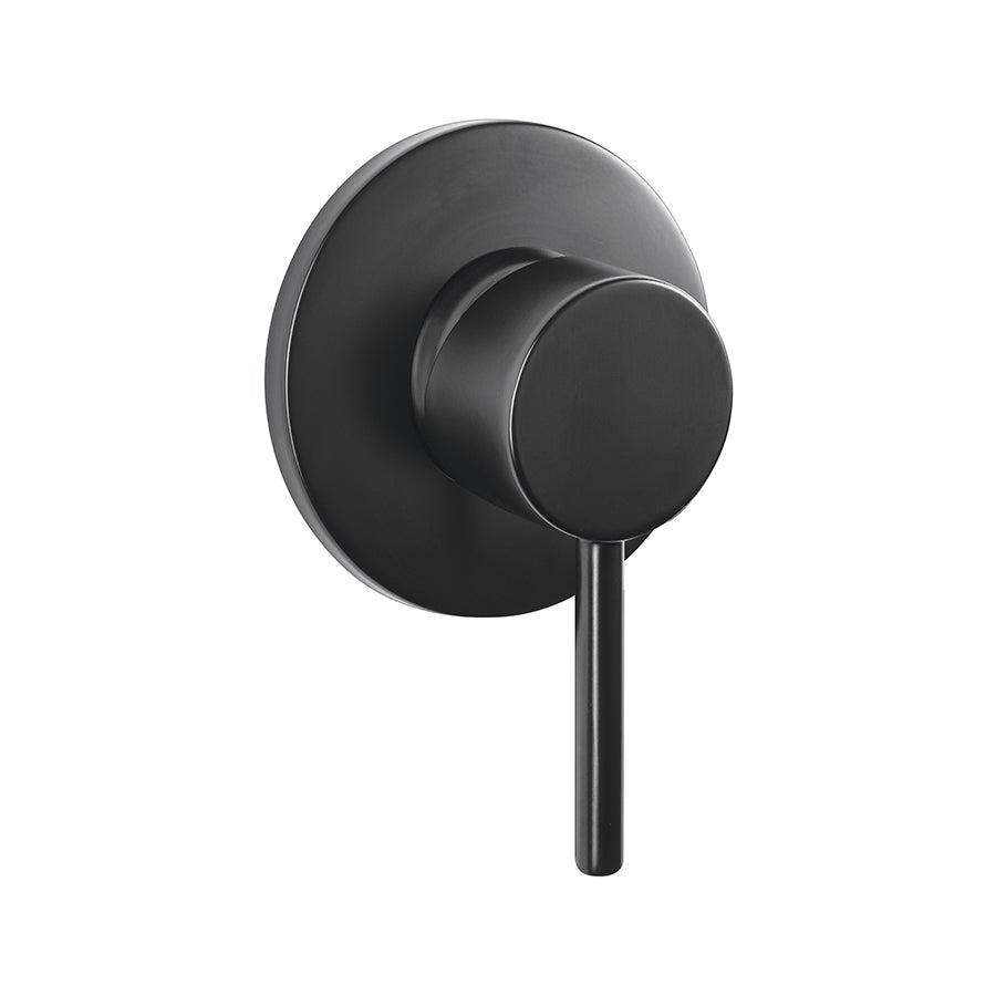 Elementi Uno Shower Mixer - Mains Pressure Black