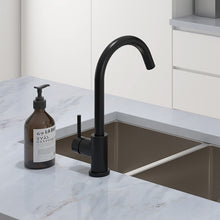 Load image into Gallery viewer, Uno Gooseneck Kitchen Mixer Black
