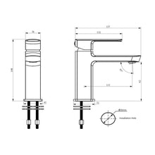 Load image into Gallery viewer, Ion Basin Mixer - Brushed Nickel
