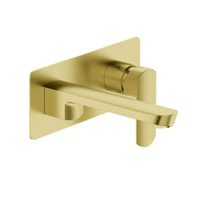 Load image into Gallery viewer, Elementi Ion Wall Bath Mixer Brushed Brass
