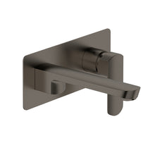 Load image into Gallery viewer, Elementi Ion Wall Bath Mixer Gunmetal
