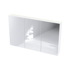 Load image into Gallery viewer, Clearlite Mahia 1200 3 Door Mirror Cabinet White Melamine
