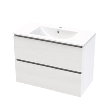 Load image into Gallery viewer, Pinnacle 900mm Double Drawer Wall Hung Vanity Nordic Ash
