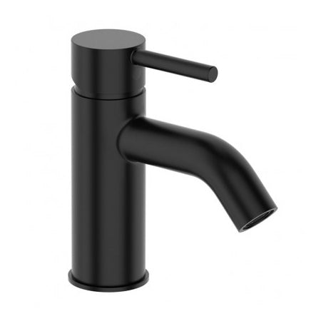 Elementi Uno Curved Basin Mixer Black