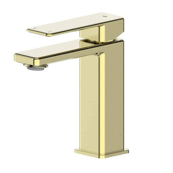 Greens Arcas Basin Mixer Brushed Brass