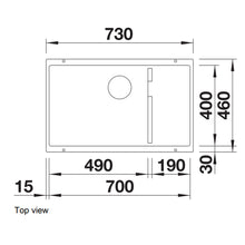 Load image into Gallery viewer, Blanco Silgranit Subline 700U Single Sink
