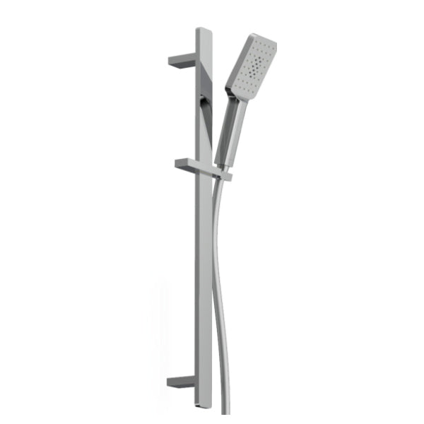 Como Square Slide Shower Chrome