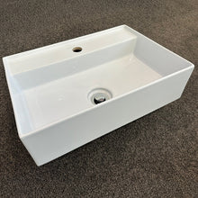 Load image into Gallery viewer, Hide 500xc350mm Wall Basin 1TH Gloss White
