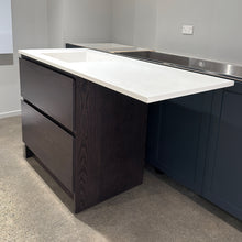 Load image into Gallery viewer, 900 Modern Laundry Cabinet Noce
