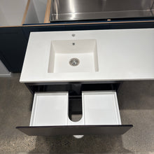 Load image into Gallery viewer, 900 Modern Laundry Cabinet Noce
