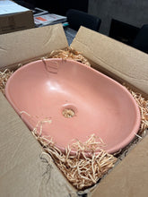 Load image into Gallery viewer, Bare 400 Prego Oval Concrete Vessel Basin Nutmeg
