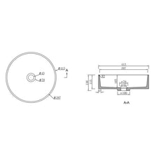 Load image into Gallery viewer, Moon Kordura Counter Top Basin
