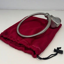 Load image into Gallery viewer, Greens Polaro Towel Ring Brushed Nickel
