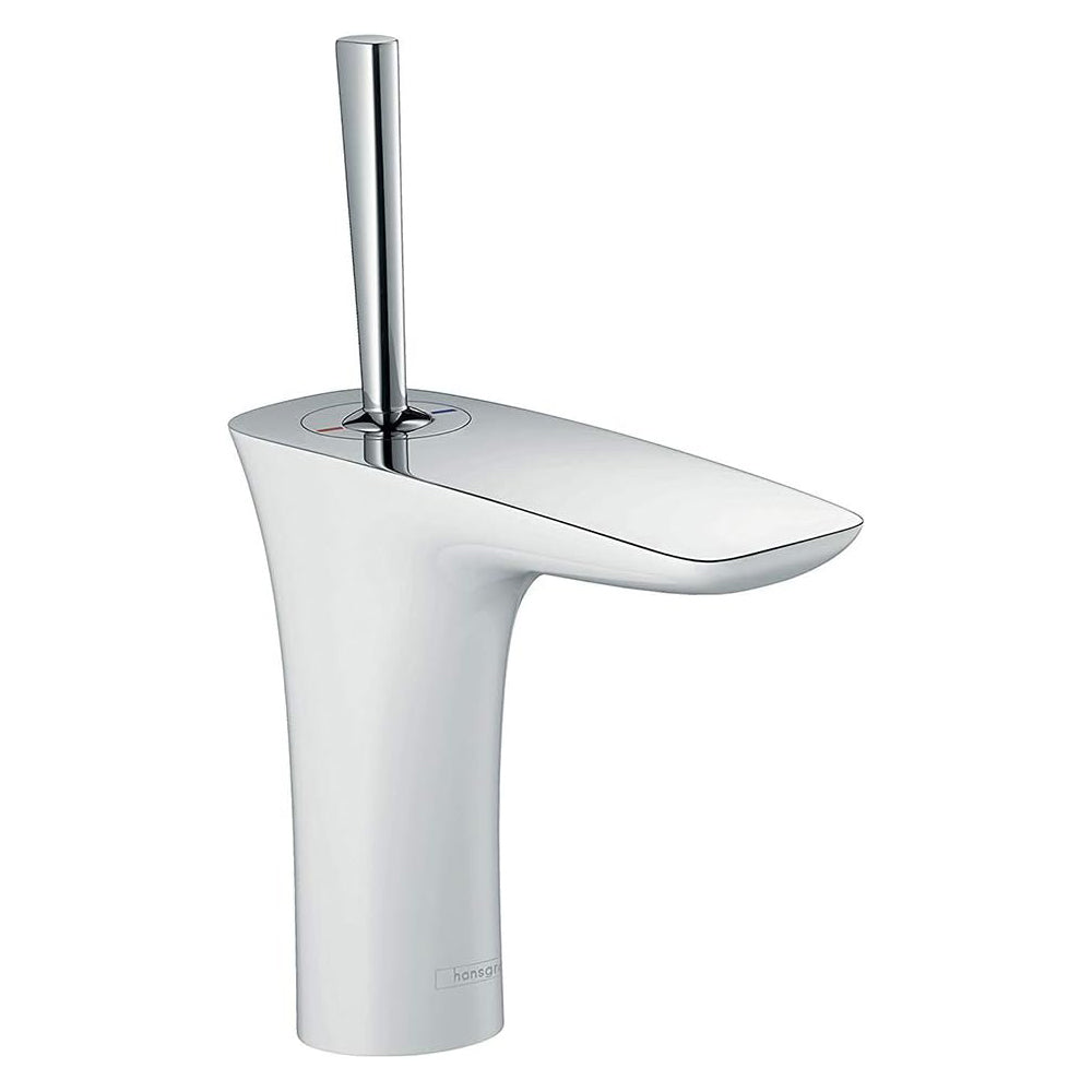 Hansgrohe PuraVida 110 Bathroom Sink Mixer White/Chrome