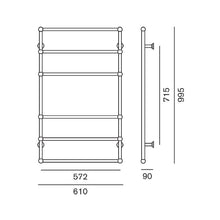 Load image into Gallery viewer, Carlton Heated Towel Rail Chrome
