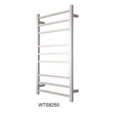 Tempo Square 825x450 Heated Towel Ladder Chrome