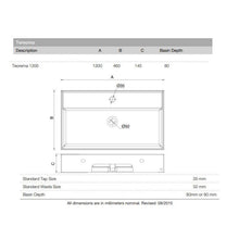 Load image into Gallery viewer, St Michel Teorama 1200 Double Wall Basin
