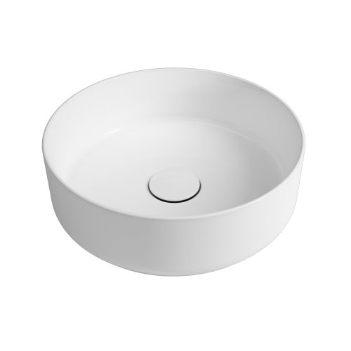 Newtech Toni Round Vessel Basin Gloss White