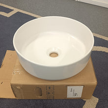 Load image into Gallery viewer, Newtech Toni Round Vessel Basin Gloss White
