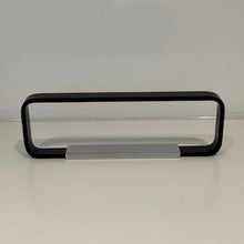 Load image into Gallery viewer, Podium Towel Stirrup Black Bar With Chrome Trim
