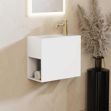 Load image into Gallery viewer, Axa 450 Mini Wall Basin With Shelf
