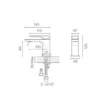Load image into Gallery viewer, Como Mini Basin Mixer Chrome
