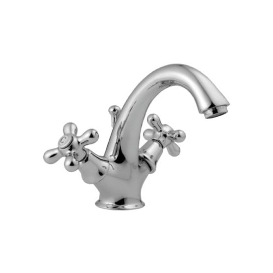 Ponsi Viareggio Single-hole washbasin mixer Nickel