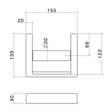 Load image into Gallery viewer, Dorf Motif Toilet Roll Holder Chrome
