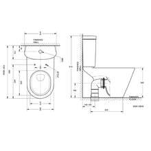Load image into Gallery viewer, American Standard Tonic Close Coupled Toilet Suite

